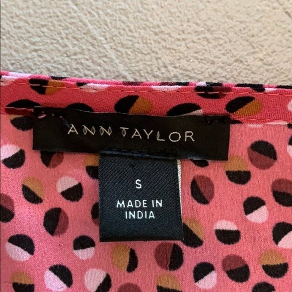 ANN TAYLOR Tie Side Blouse - Picture 3 of 4